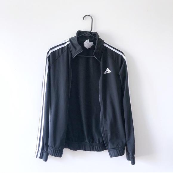 adidas Jackets & Blazers - Adidas Black Zip Up Jacket